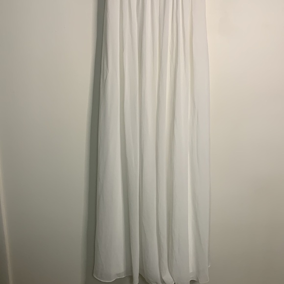 Lulu,s Ocean of Elegance Ivory Maxi Dress size S white - Picture 3 of 10